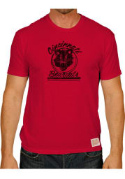 Original Retro Brand Cincinnati Bearcats Red Bearcat Vintage Short Sleeve Fashion T Shirt