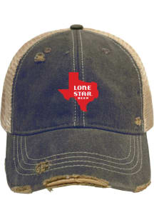 Original Retro Brand Texas Lone Star Adjustable Hat - Navy Blue