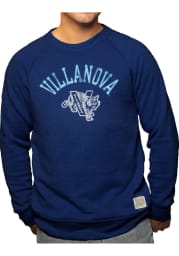 Original Retro Brand Villanova Wildcats Mens Navy Blue Vault Logo Long Sleeve Fashion Sweatshirt