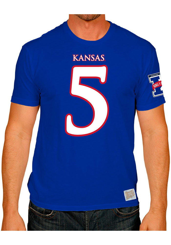 Kansas Jayhawks Team-Issued #12 Red Button Down Jersey from the Baseball  Program - Size 42