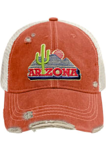 Arizona Wildcats Meshback Adj Adjustable Hat - Red