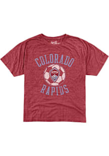 Original Retro Brand Colorado Rapids Toddler Maroon Vintage Ball Short Sleeve T-Shirt