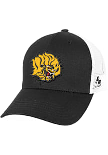 Original Retro Brand Arkansas Pine Bluff Golden Lions Roatan Adjustable Hat - Black