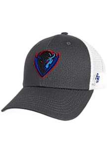 Original Retro Brand DePaul Blue Demons Roatan Adjustable Hat - Charcoal