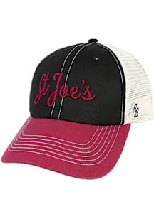 Original Retro Brand Saint Josephs Hawks Eastbound Adjustable Hat - Black