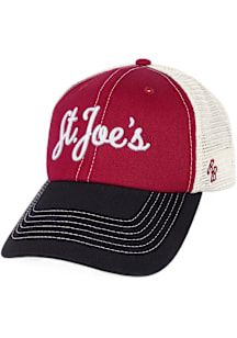 Original Retro Brand Saint Josephs Hawks Eastbound Adjustable Hat - Red