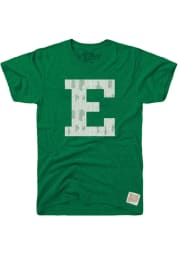 Original Retro Brand Eastern Michigan Eagles Green Logo Short Sleeve Fashion T Shirt