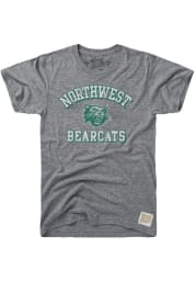 Original Retro Brand Northwest Missouri State Bearcats Grey Team Short Sleeve Fashion T Shirt
