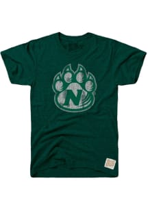 Original Retro Brand Northwest Missouri State Bearcats Green Logo Short Sleeve Fashion T Shirt