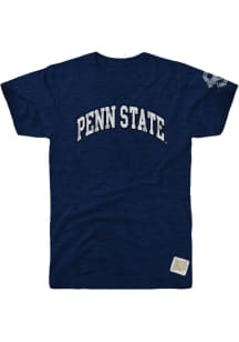 Original Retro Brand Penn State Nittany Lions Navy Blue Arch Short Sleeve Fashion T Shirt