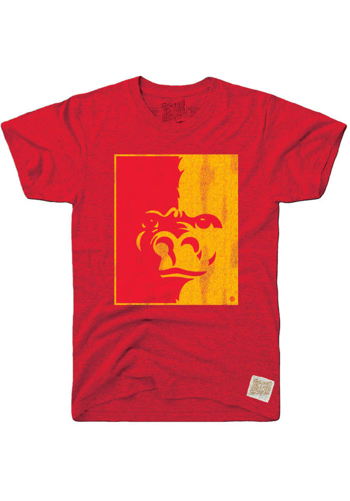 Original Retro Brand Pitt State Gorillas Red Logo Short Sleeve Fashion T Shirt