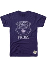 Original Retro Brand TCU Horned Frogs Purple Vault Football Short Sleeve Fashion T Shirt