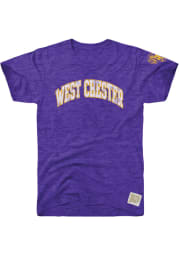 Original Retro Brand West Chester Golden Rams Purple Arch Short Sleeve Fashion T Shirt