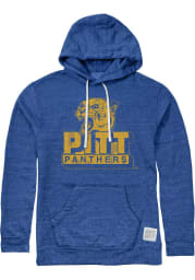Original Retro Brand Pitt Panthers Mens Blue Retro Fashion Hood