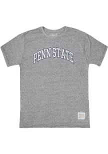 Original Retro Brand Penn State Nittany Lions Grey Arched Name Short Sleeve Fashion T Shirt