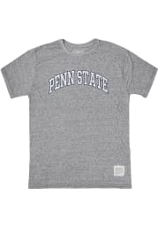 Original Retro Brand Penn State Nittany Lions Grey Arched Name Short Sleeve Fashion T Shirt