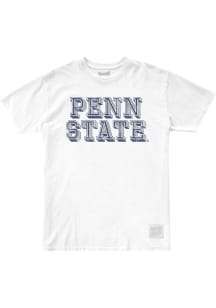 Original Retro Brand Penn State Nittany Lions White Vintage Short Sleeve T Shirt