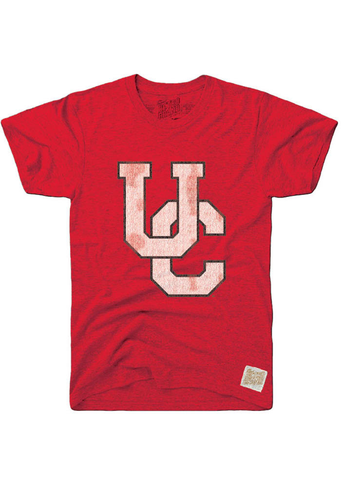 Original Retro Brand Cincinnati Bearcats Red Logo Short Sleeve Fashion T Shirt