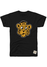 Original Retro Brand Missouri Tigers Black Logo Short Sleeve Fashion T Shirt