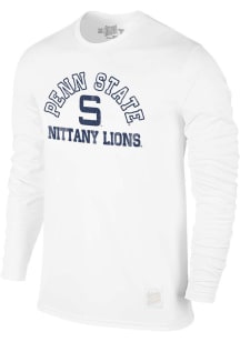 Original Retro Brand Penn State Nittany Lions White Arch Logo Long Sleeve Fashion T Shirt