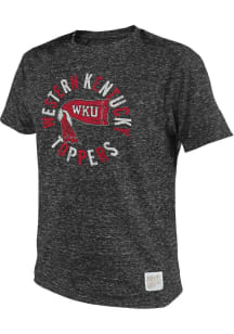 Original Retro Brand Western Kentucky Hilltoppers Black Team logo Short Sleeve Fashion T Shirt