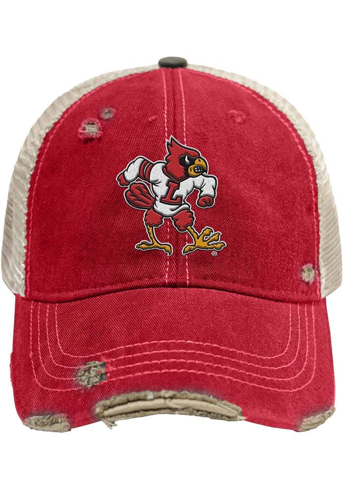 Premium Logo Mesh Back: Louisville Cardinals - I Hate Hats