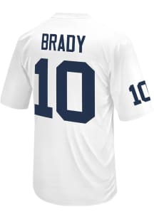 Tom Brady  Original Retro Brand Michigan Wolverines White Player Football Jersey