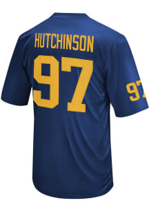 Aidan Hutchinson   Michigan Wolverines Navy Blue Player Football Jersey