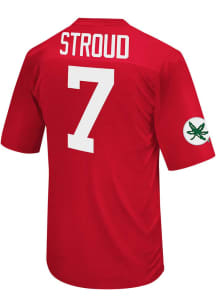 CJ Stroud  Original Retro Brand Ohio State Buckeyes Red Player Football Jersey