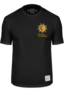 Original Retro Brand Arizona State Sun Devils Black Hispanic Heritage Sun Left Chest Short Sleev..