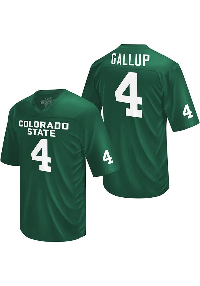Michael Gallup Colorado State Rams GREEN Replica Jersey - 4812969