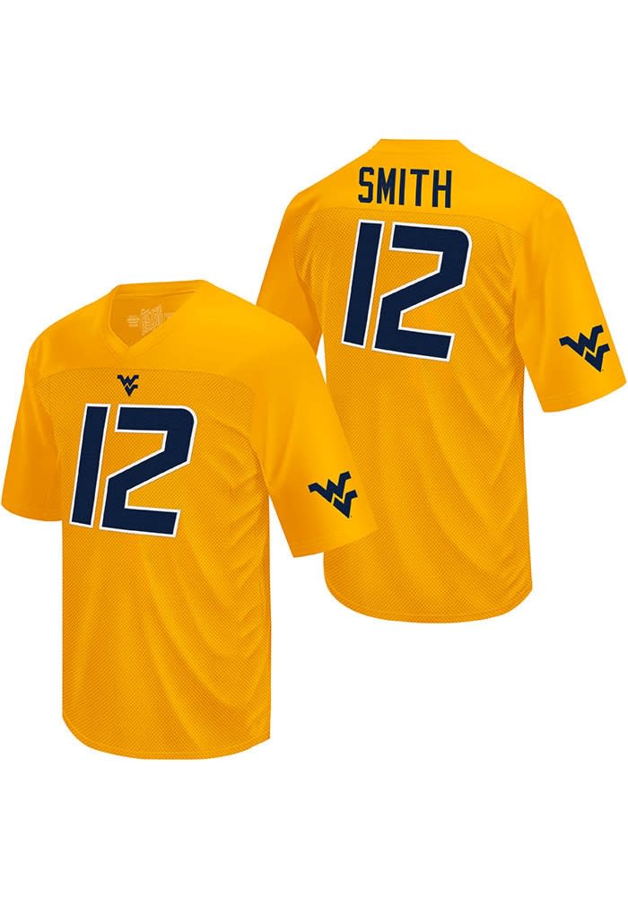 Geno Smith West Virginia Mountaineers GOLD Player Jersey - 4813034