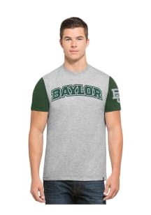 47 Baylor Bears Grey Triple Up Short Sleeve Fashion T Shirt
