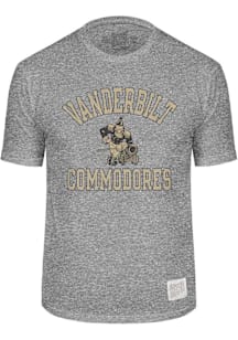 Original Retro Brand Vanderbilt Commodores Grey Triblend Short Sleeve Fashion T Shirt