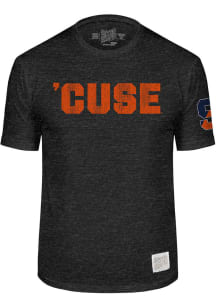 Original Retro Brand Syracuse Orange Black Triblend Short Sleeve Fashion T Shirt