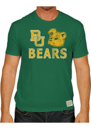 Original Retro Brand Baylor Bears Green screen print Short Sleeve Fashion T Shirt