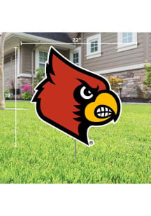 Louisville Cardinals Mascot Yard Sign - Cardinal