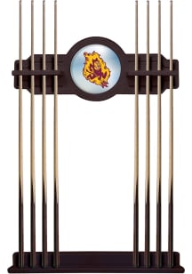 Arizona State Sun Devils Sparky Solid Wood Cue Rack Pool Cue