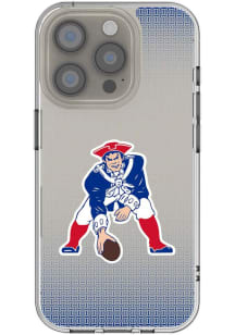 New England Patriots Historic Linen iPhone Clear Phone Cover