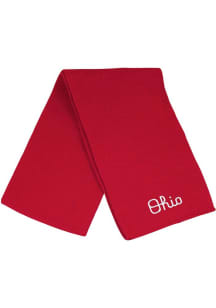 Ohio State Buckeyes LogoFit Frosty Mens Scarf - Red