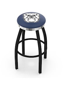 Butler Bulldogs Chrome Seat Pub Stool - Black
