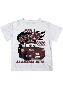 Vive La Fete Alabama A&amp;M Bulldogs Infant Full Speed Short Sleeve T-Shirt White
