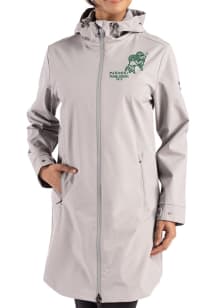 Cutter and Buck North Dakota State Bison Womens Grey Camano Light Weight Jacket