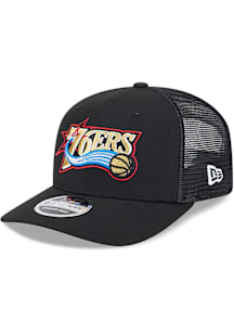 Shop New Era 9Fifty Philadelphia 76ers A-Frame Snapback Hat 70919550 black | SNIPES USA
