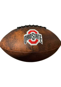 Red Ohio State Buckeyes Colored Football