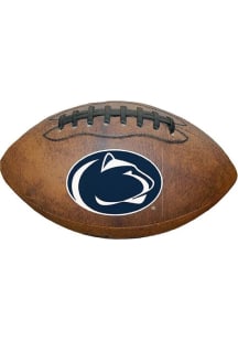 Blue Penn State Nittany Lions Colored Football