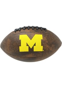 Blue Michigan Wolverines Vintage Football