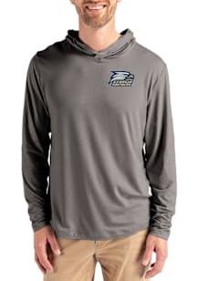 Cutter and Buck Georgia Southern Eagles Mens Graphite Coastline Eco Long Sleeve Lightweight Hoodie