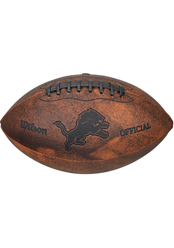 NFL - Wilson 9 Inch Throwback Football - Detroit Lions 