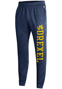 Mens Drexel Dragons Navy Blue Champion Academic Dragon Sweatpants